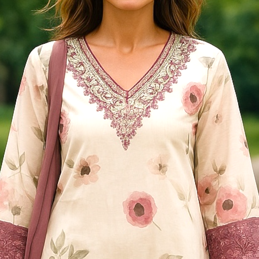 Floral kurta set