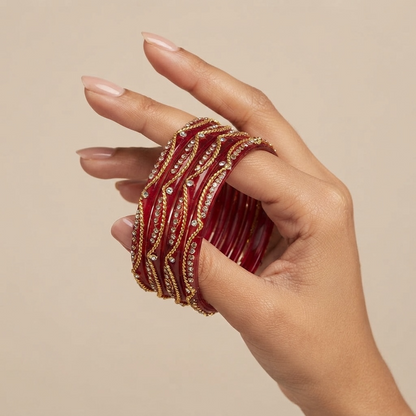 VIP attractive glass bangles