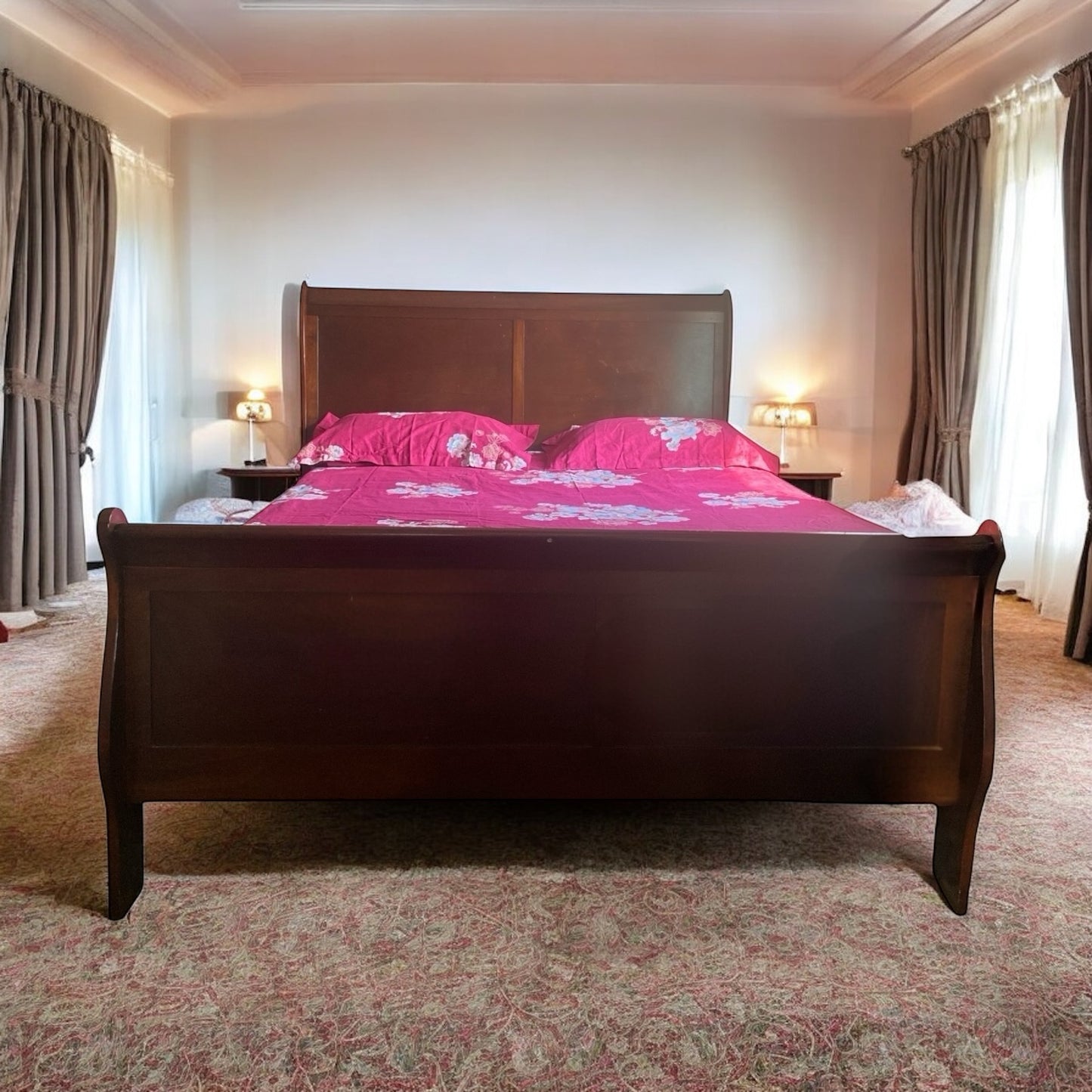Floral bed sheets & pillow casses