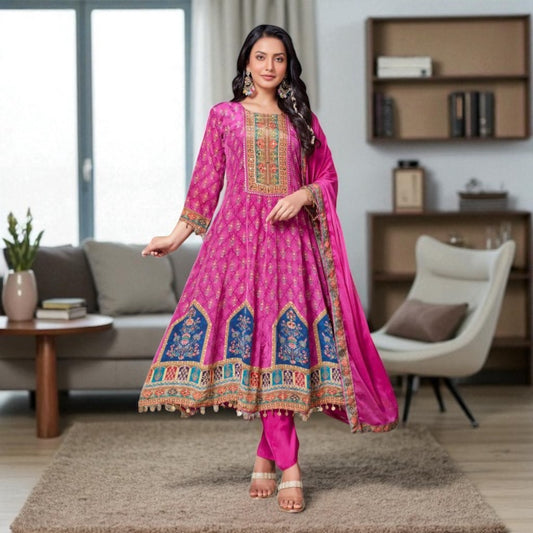 Anarkali kurta set