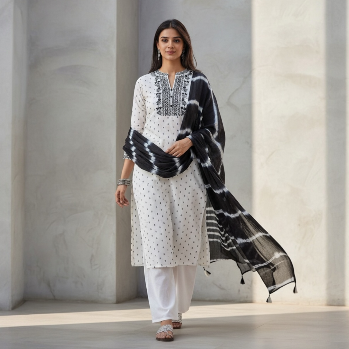 Urban casual kurta set