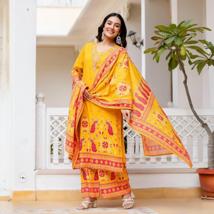 Palazzo Style Salwar Kameez Set