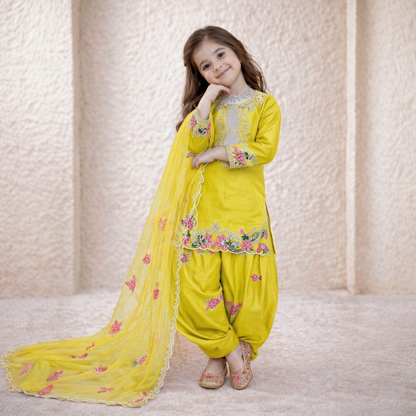 Punjabi salwar kameez kurta set