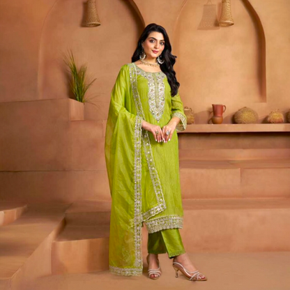 Salwar kameez kurta set.