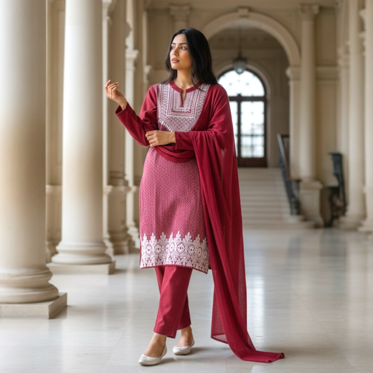 Radvin woolen kurta set for winter