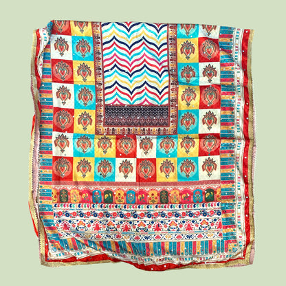 Full length mirror dupatta only