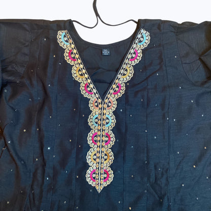 Anarkali set embroidered