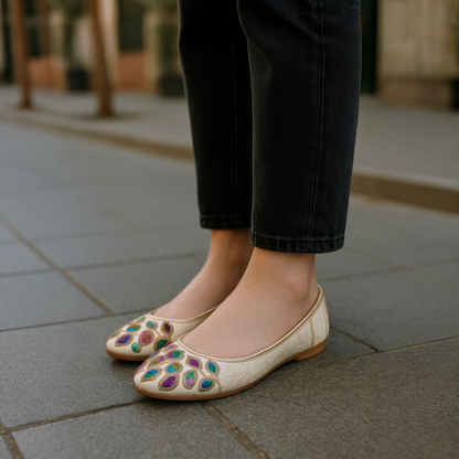Perfect gold shoes women