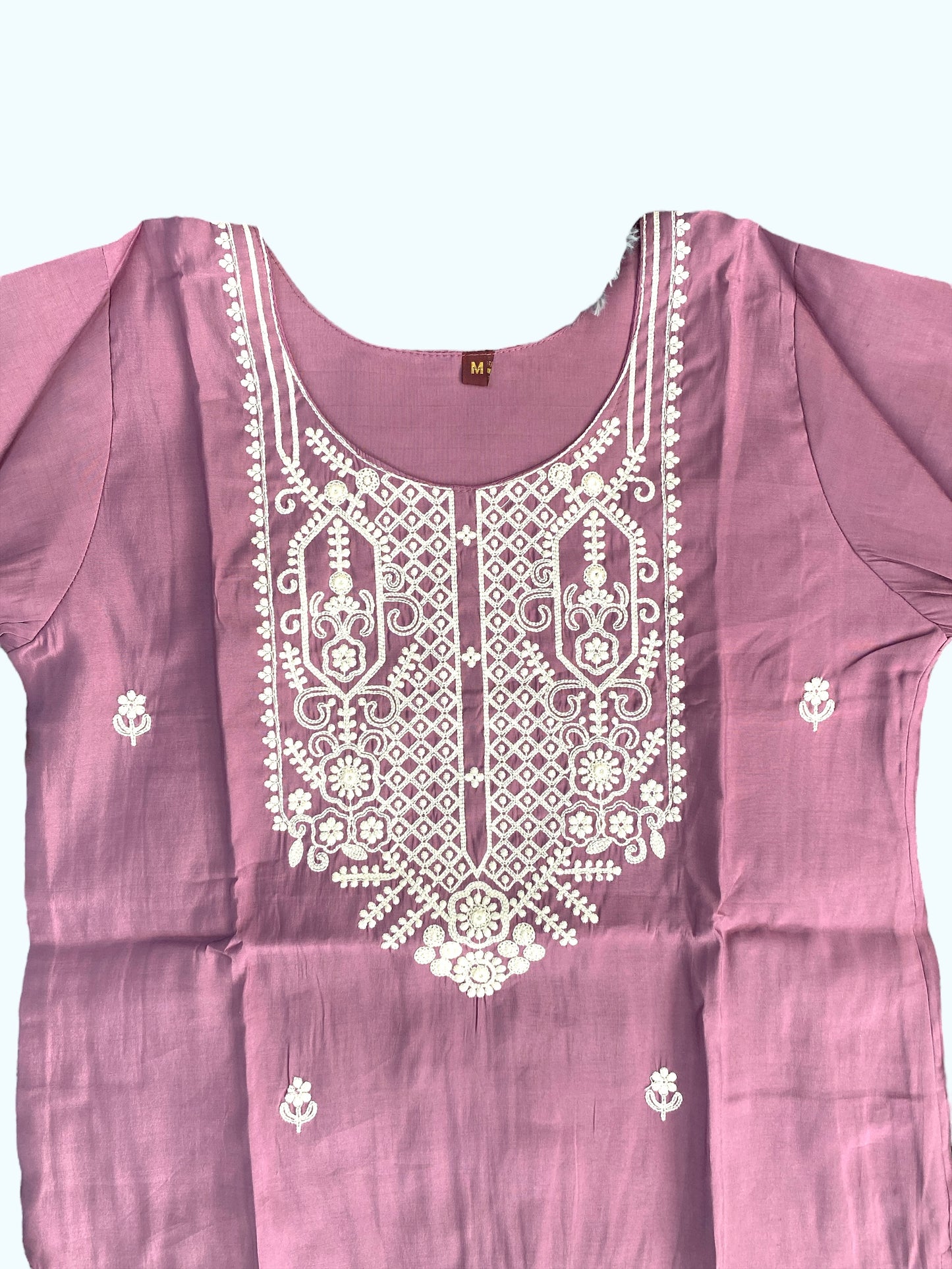 Thread work kurta set