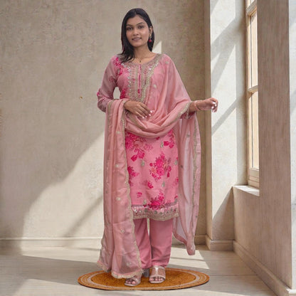Plus size designer Salwar Suit