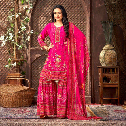 Salwar kurti with dupatta sets.