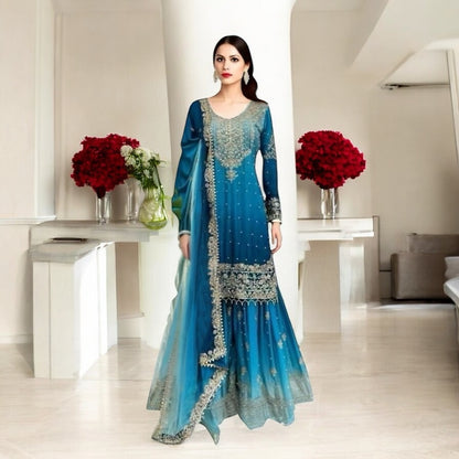 BOLLYWOOD SUIT INDIAN WEDDING SALWAR KAMEEZ PARTYWEAR