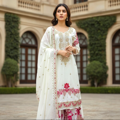 Heavy party wear garara set