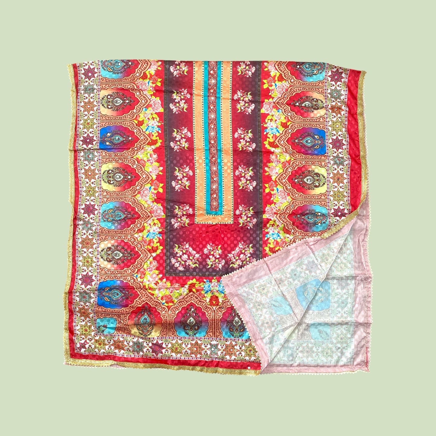 Full length mirror dupatta only