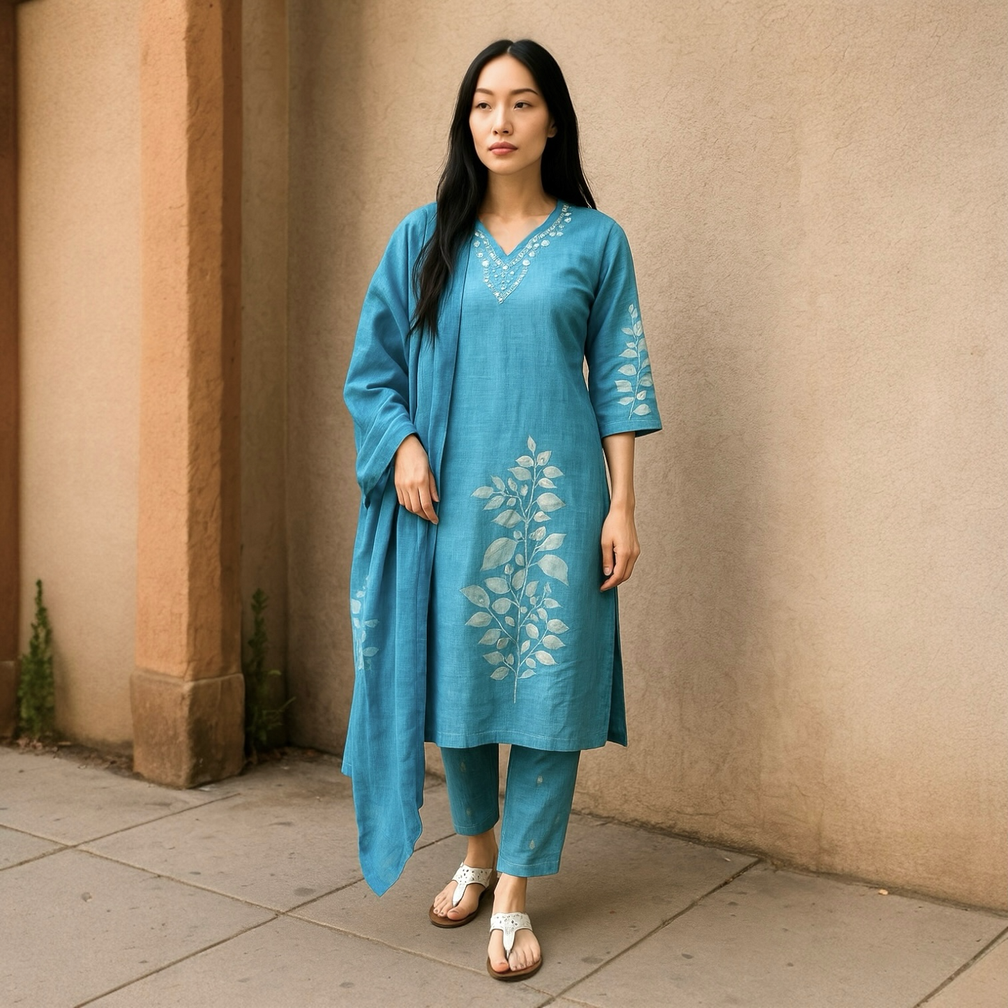 Floral kurta set