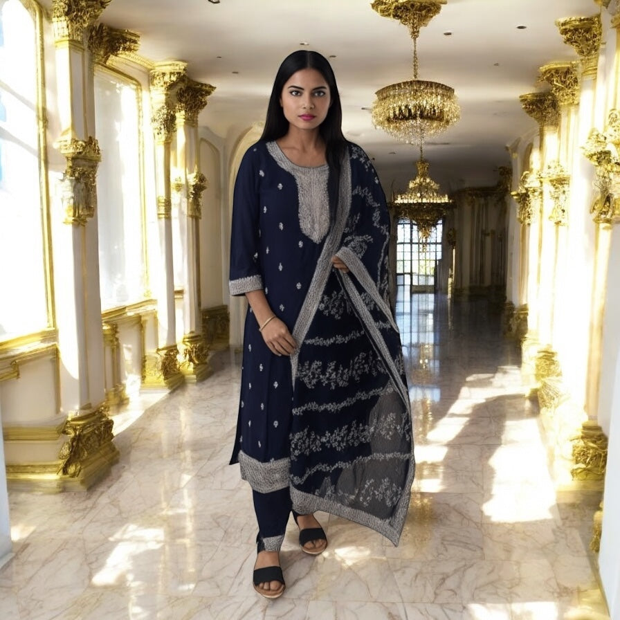 Kurta with embroidery