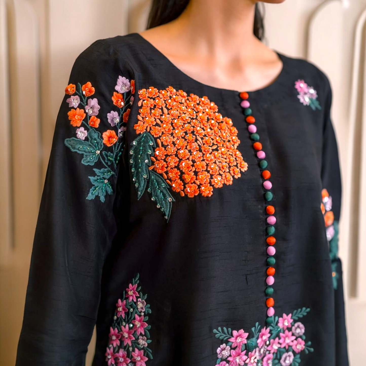 Salwar Kameez with farshi pant