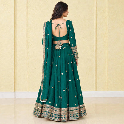 Manually stitched Lehenga-choli set