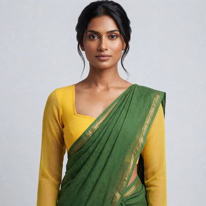 Customized sweetheart neckline blouse