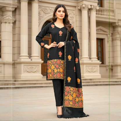 Customized winter kurta set