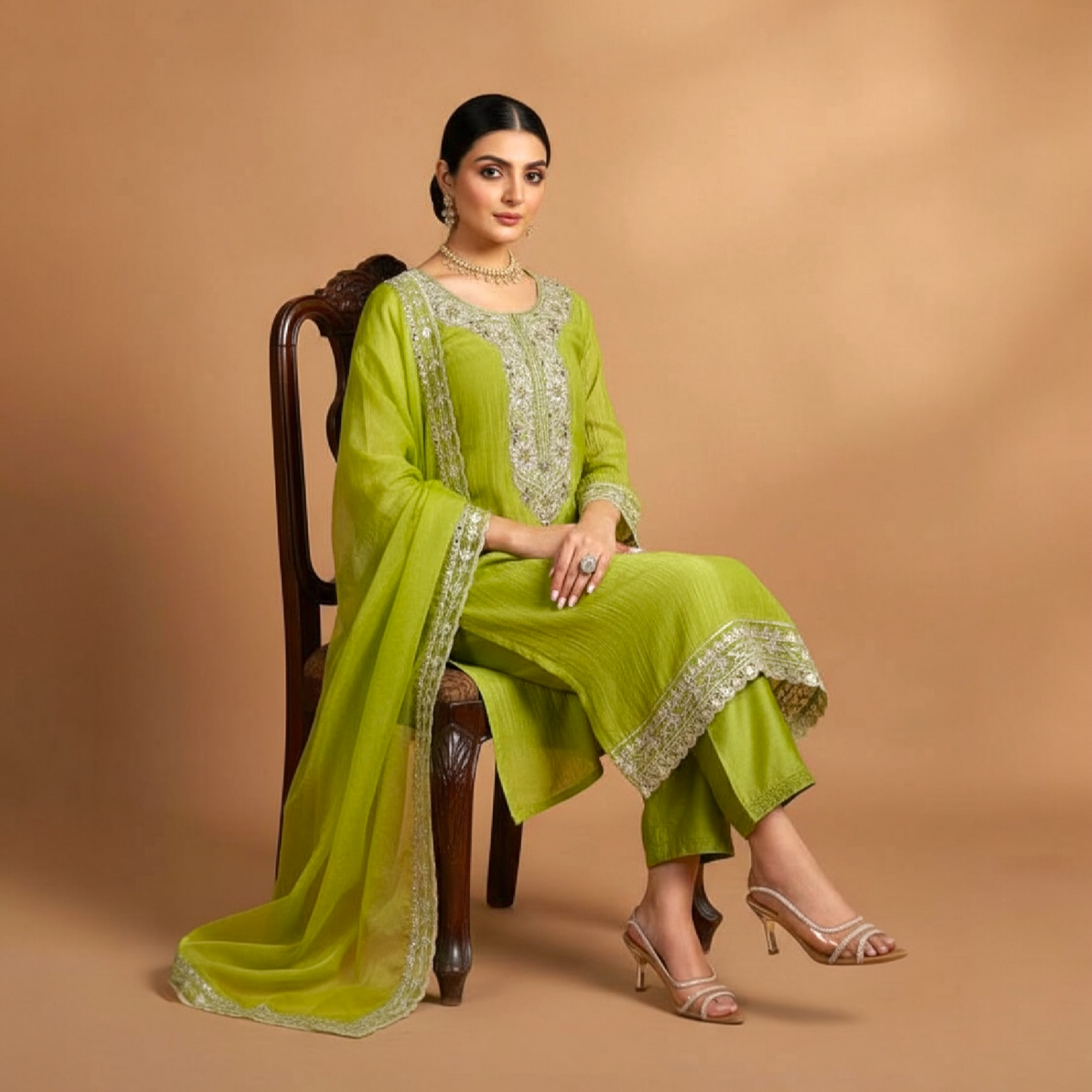 Salwar kameez kurta set.