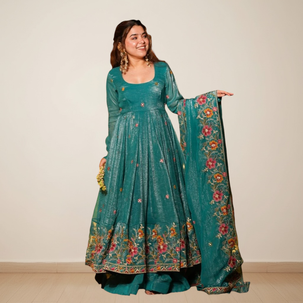Anarkali palazzo set