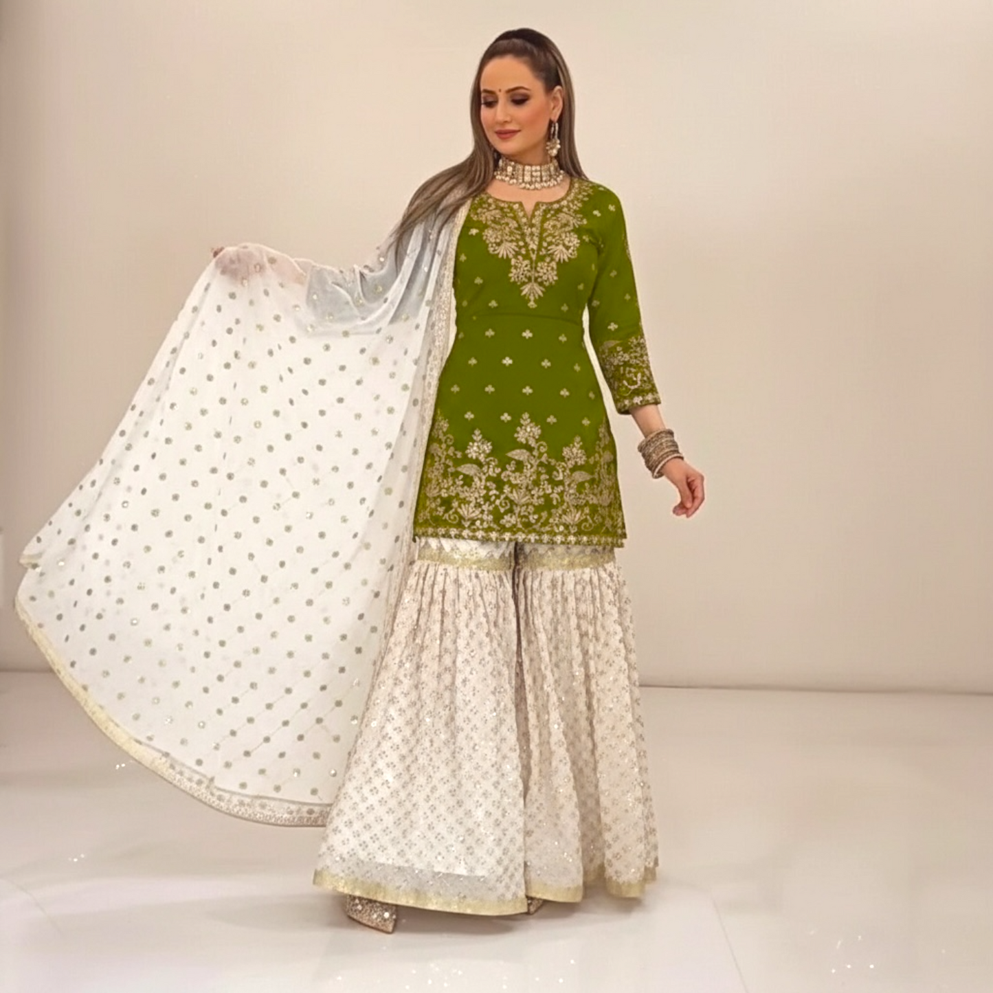 Salwar Kameez sharara set party wear