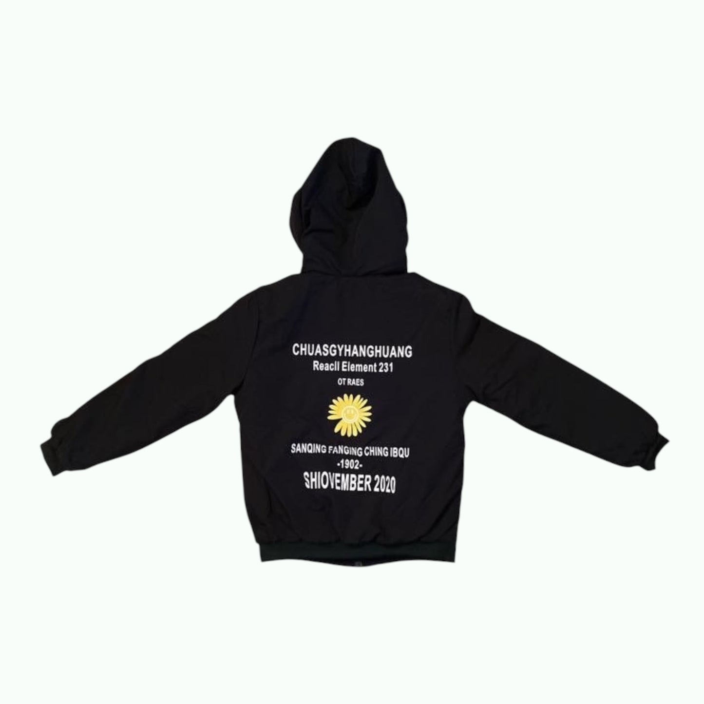 Yizimei boutique girls jacket with faux fur inside.