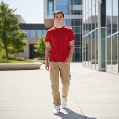 Plain cotton T-shirts