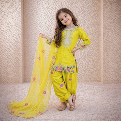 Punjabi salwar kameez kurta set