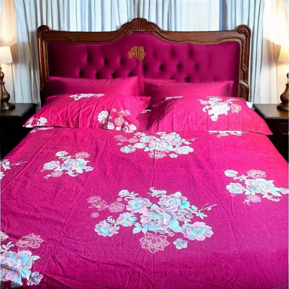 Floral bed sheets & pillow casses