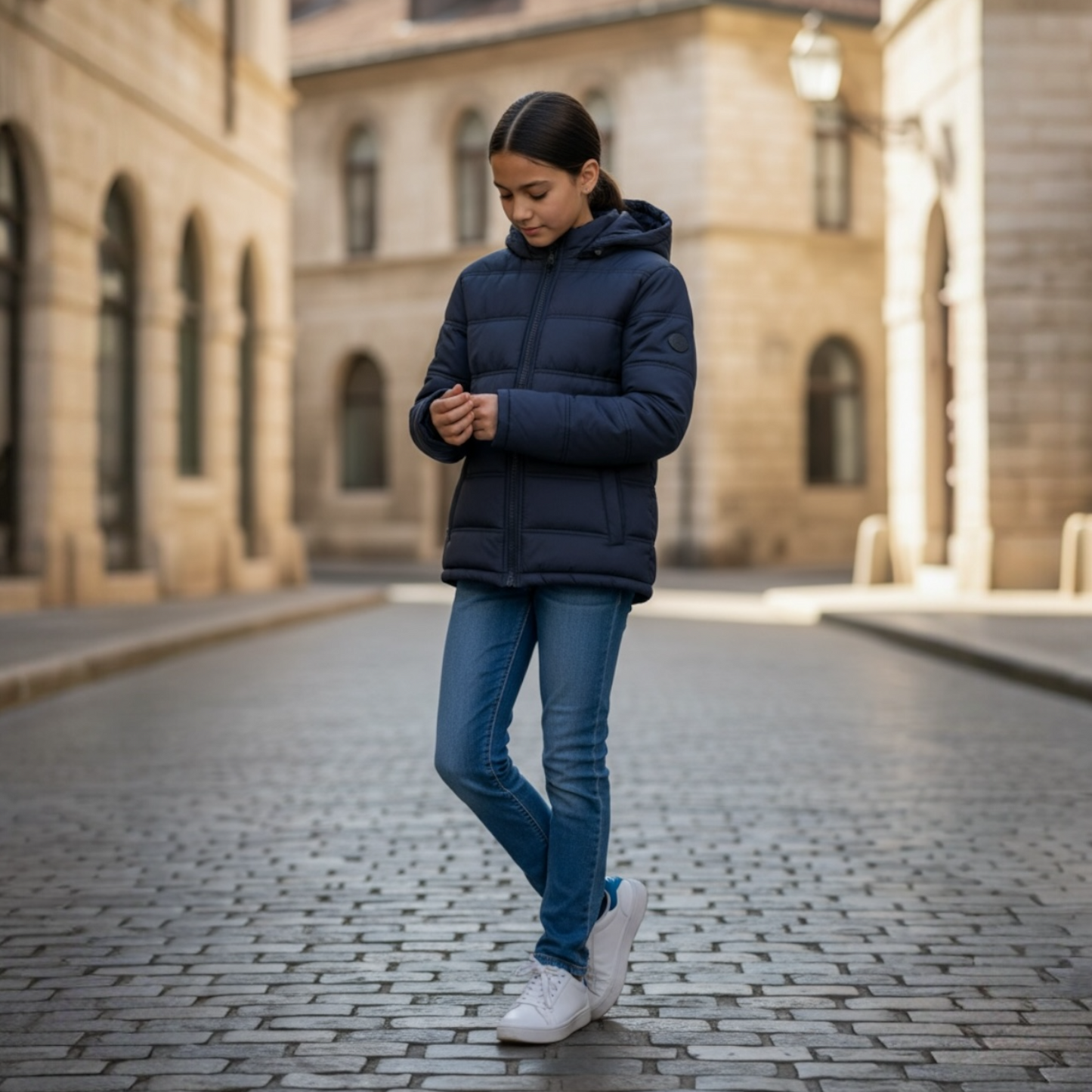 Eten hooded puffer jacket