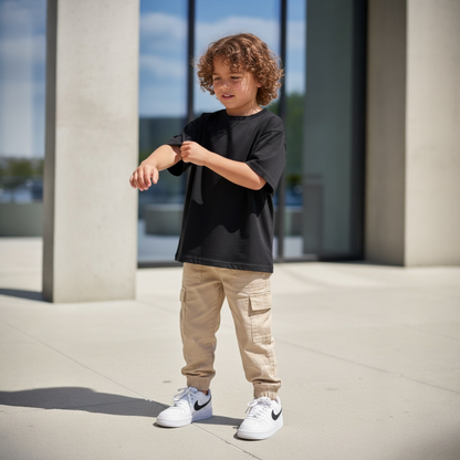 Plain T-shirts for little