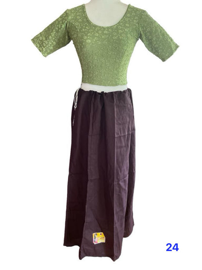 Saree petticoat underskirt lining skirt