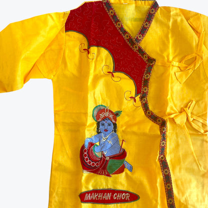 Makhan chor dhoti kurta set