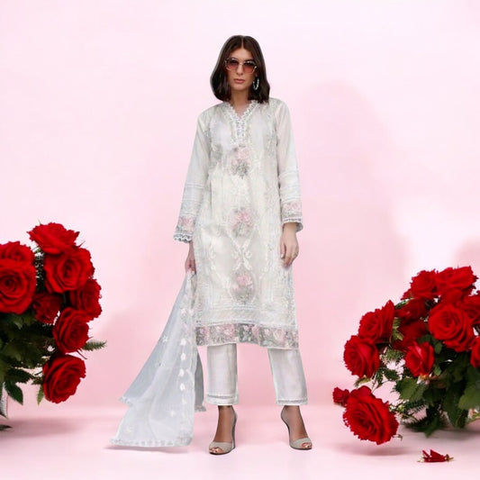 Pakistani kurta 3 piece set