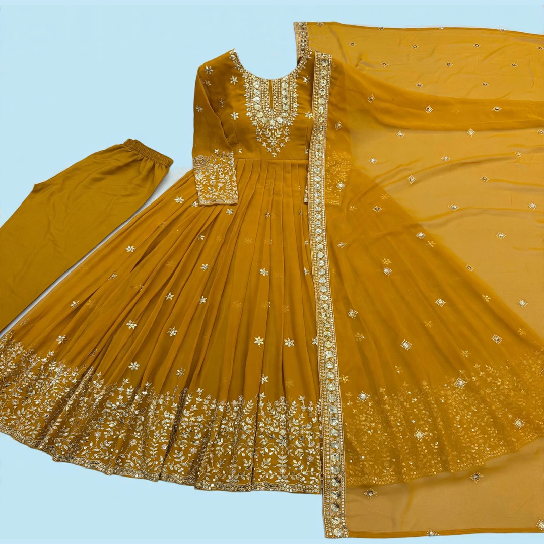 Shahi Udaipuri Anarkali suit set