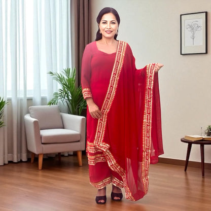 Sada saubhagyavati vawa kurta set