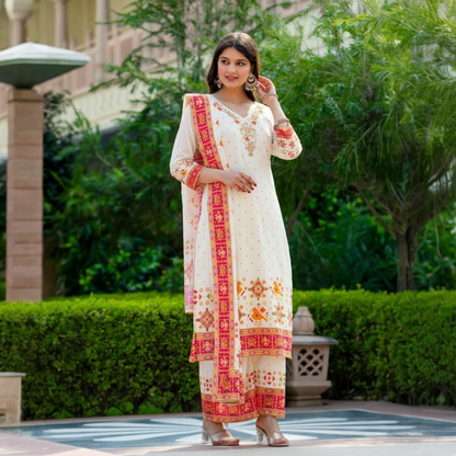 Palazzo Style Salwar Kameez Set