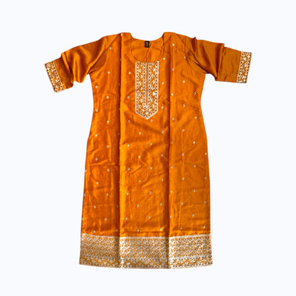 Big size silk kurta