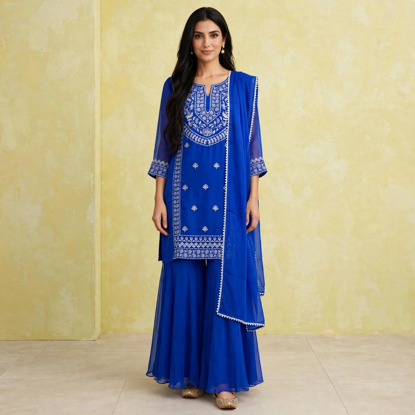Intricate Thread Work Salwar Suit