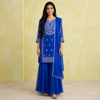 Intricate Thread Work Salwar Suit