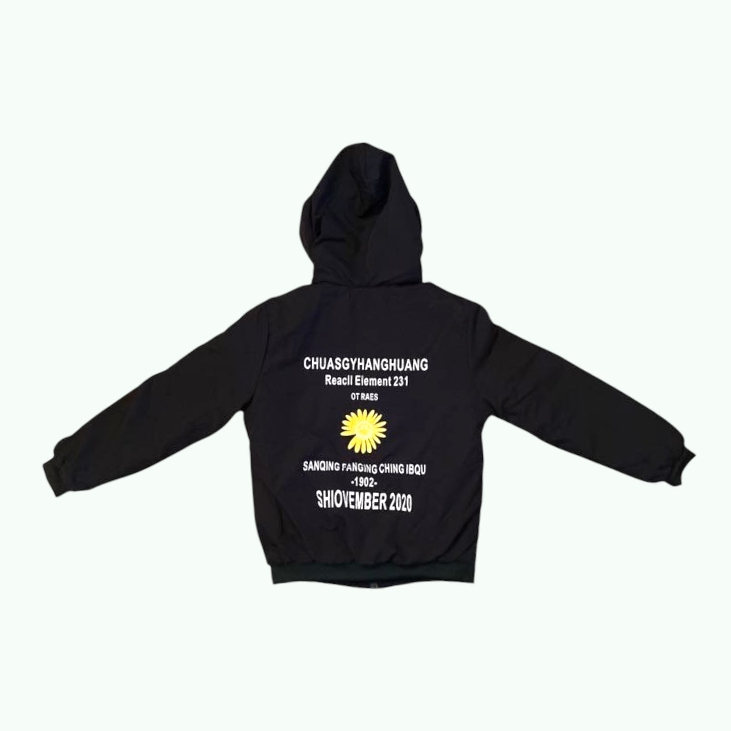 Yizimei boutique girls jacket with faux fur inside.
