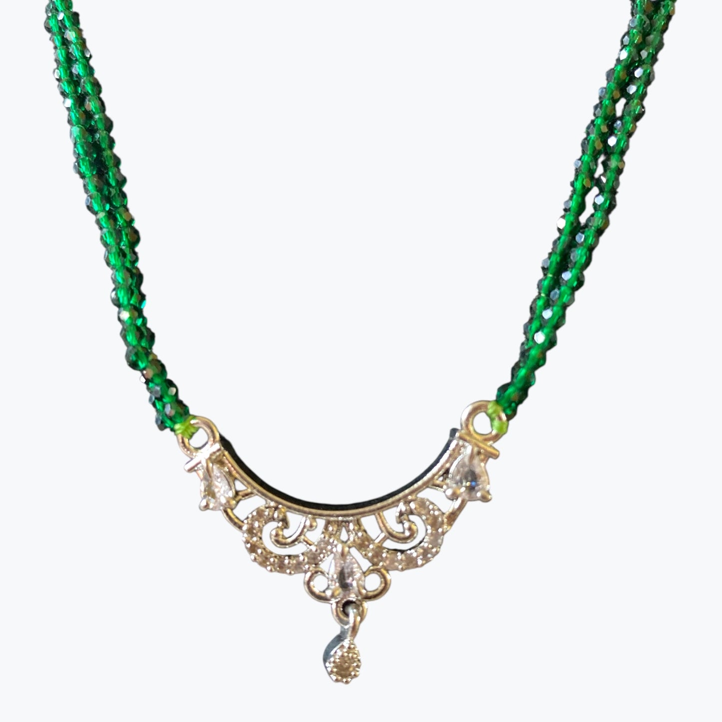 Emerald Vow necklace mangalsutra