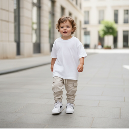 Plain T-shirts for little