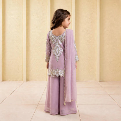 Teeya Creation little palazzo kurta set