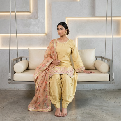 Gulnaar Glow farsi salwar suit set