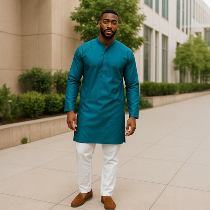 Plus size men’s kurta set