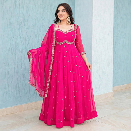 Lightweight Anarkali set