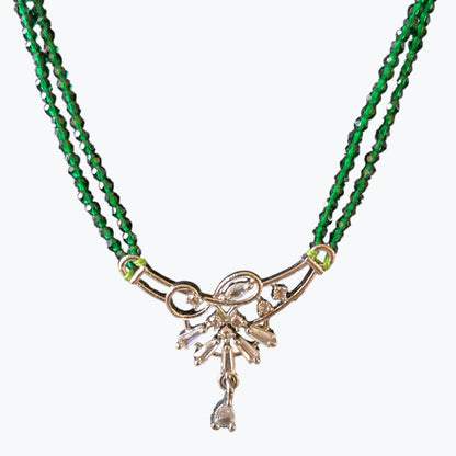 Emerald Vow necklace mangalsutra